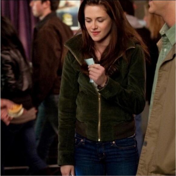 Neca Twilight New Moon Worn-By Bella Swan Corduroy Jacket Junior L - Picture 1 of 11